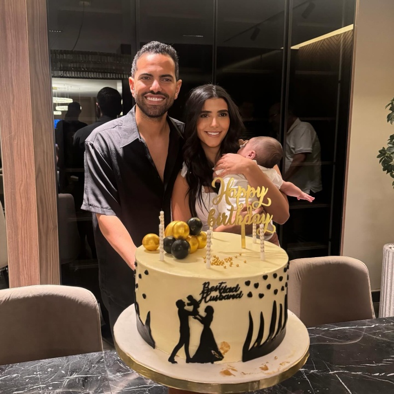 ريم سامي وابنها