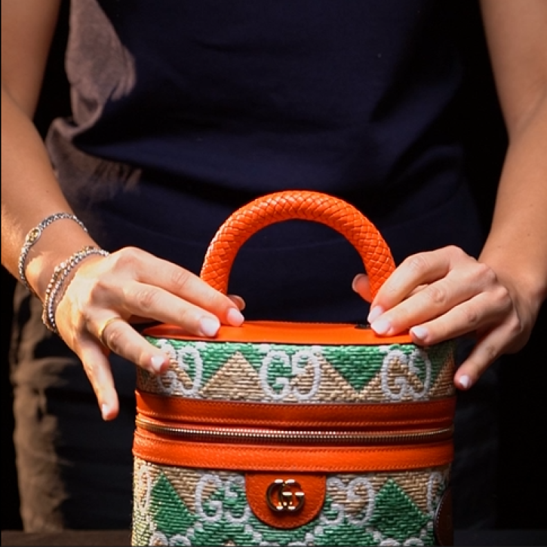 حقيبة GG Top Handle Beauty Case