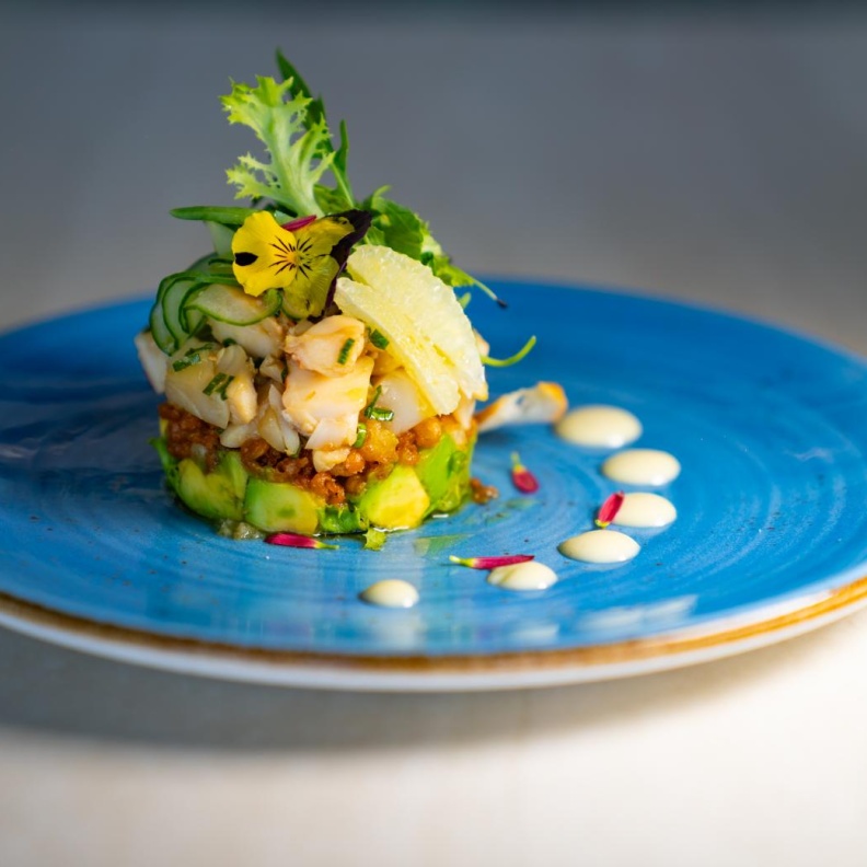 تارتار قريدس البحر من جزر المالديف