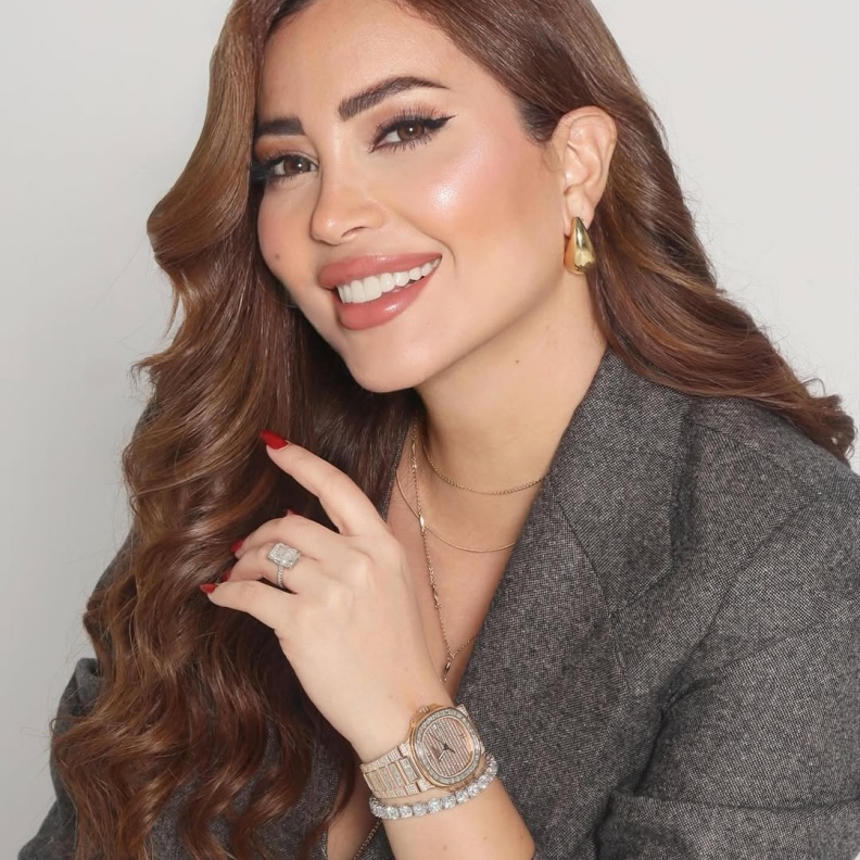 النجمة نسرين طافش صورة من انستغرامها