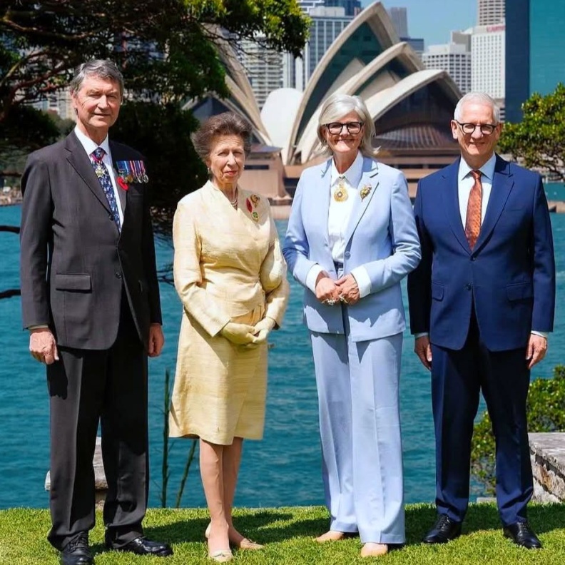 تكريم مؤثر للأميرة آن في سيدني قبل يوم من ذكرى شهداء السلام