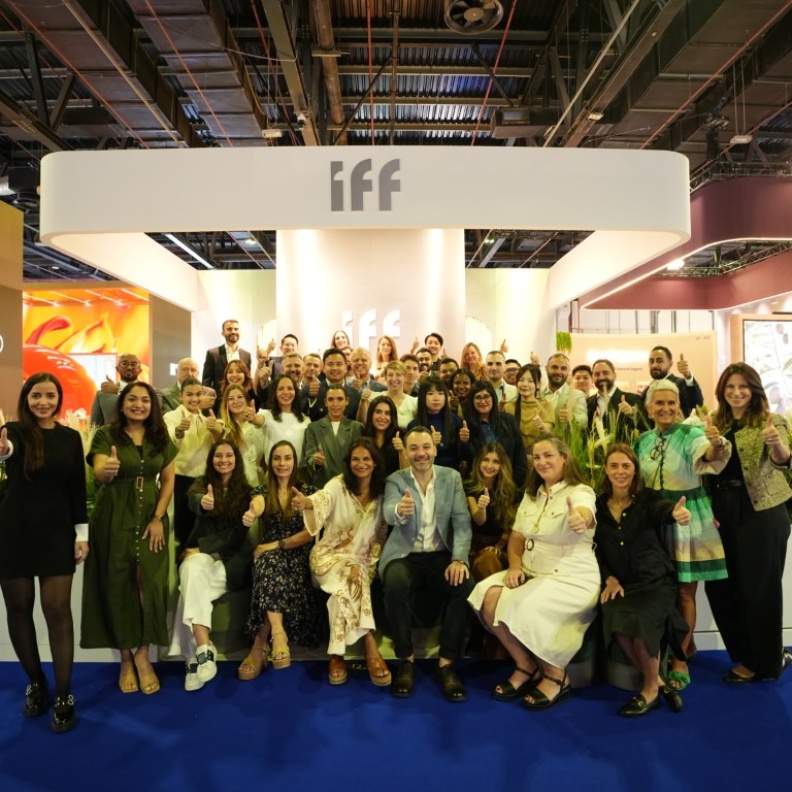 روائح الشركة العالمية للنكهات والعطورIFF  تأسر ضيوف معرض بيوتي وورلد الشرق الأوسط 2025