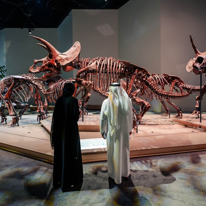 افتتاح متحف التاريخ الطبيعي أبوظبي.