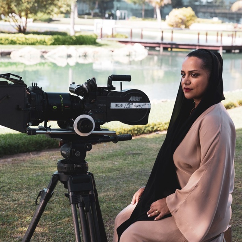 المخرجة الإماراتية نايلة الخاجة