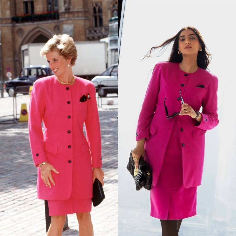 سونام كابور تعلن حملها الثاني بإطلالة أيقونية تكرّم الأميرة ديانا