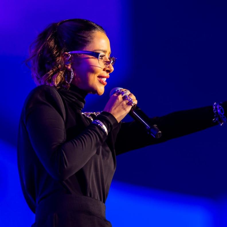 الفنانة بلقيس في المهرجان 