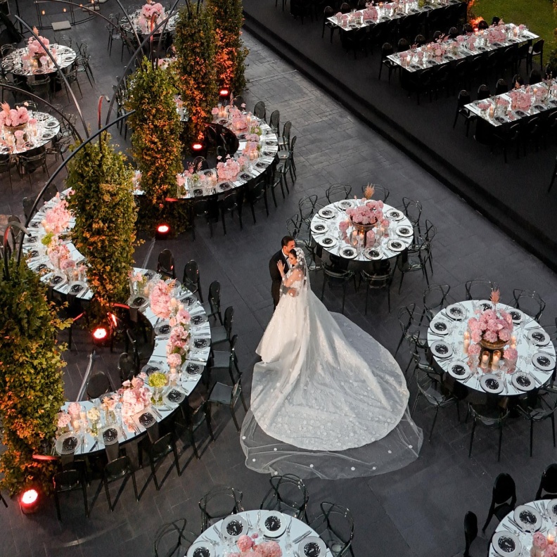 حفل زفاف تنسيق إلياس سركيس