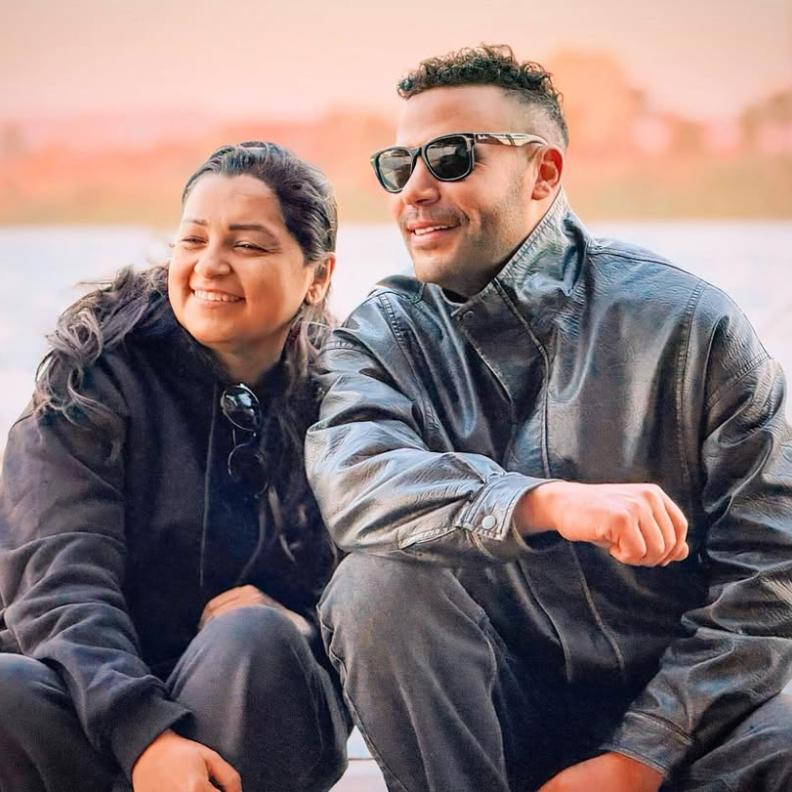 محمد إمام وشيرين عادل في الكينج