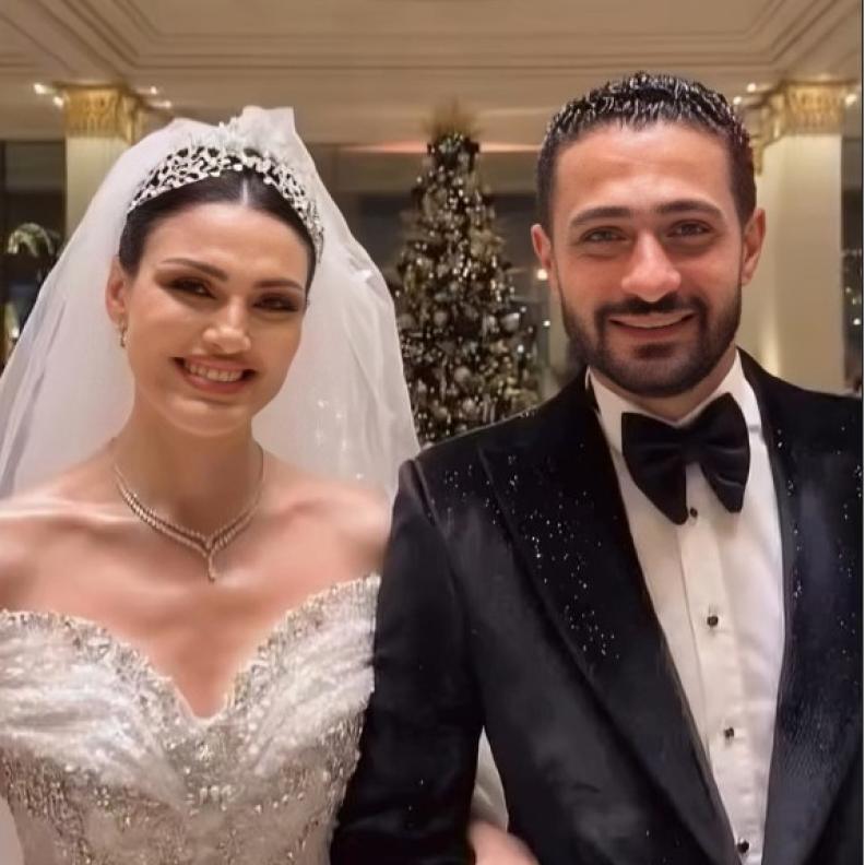 دارين حداد تحتفل بزفافها
