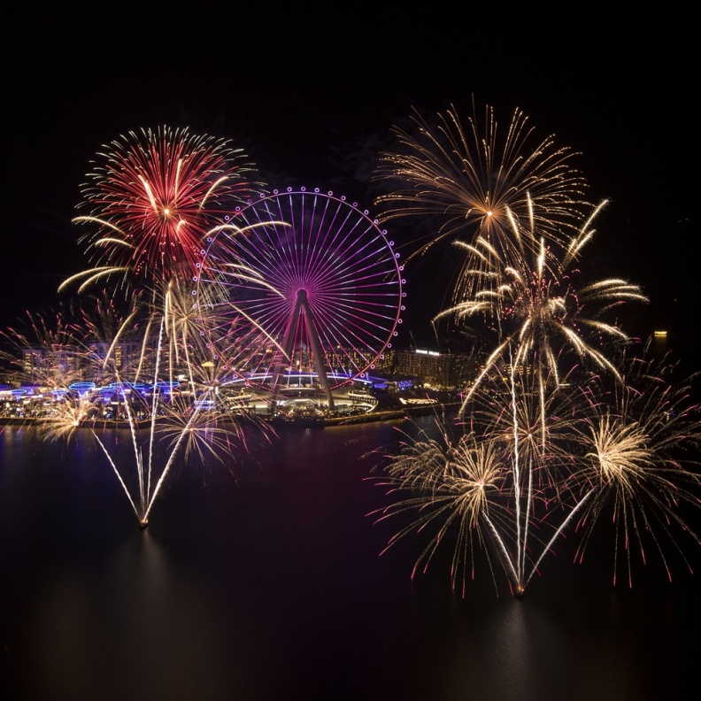 عين دبي.. وجهة مبهرة لاحتفالات نهاية العام