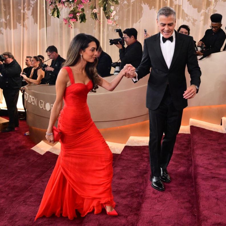 أمل كلوني وجورج كلوني