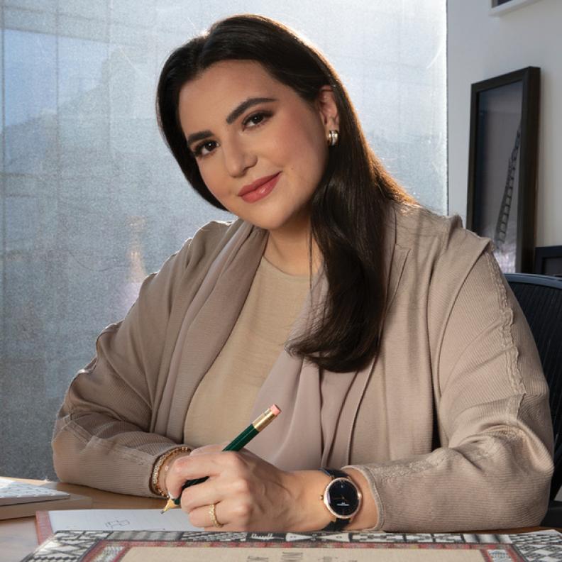  آية البيطار الصورة من vacheron constantin