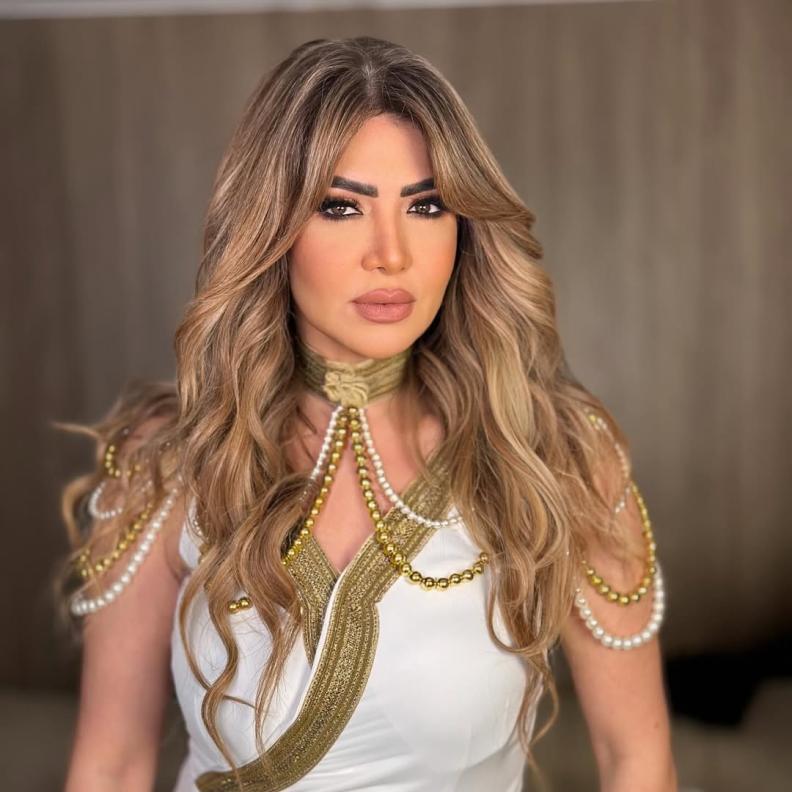 تمر الفنانة لقاء سويدان بإصابة العصب السابع