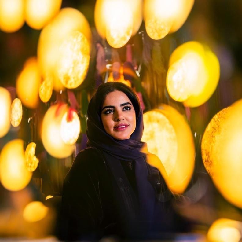 5 أعمال فنية معاصرة من نورة بن سعيدان في مشاركتها الأولى في ليالي الدرعية