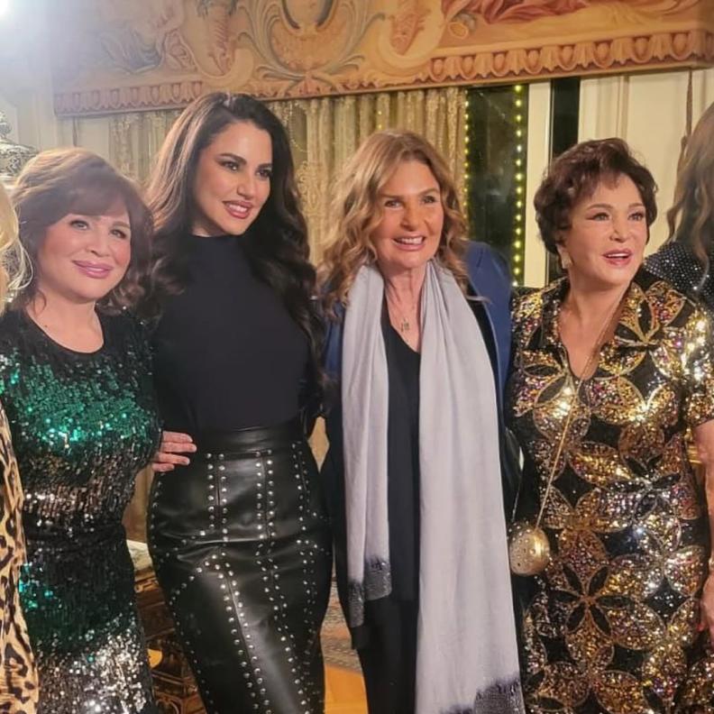 درة ويسرا وإلهام شاهين ولبلبة