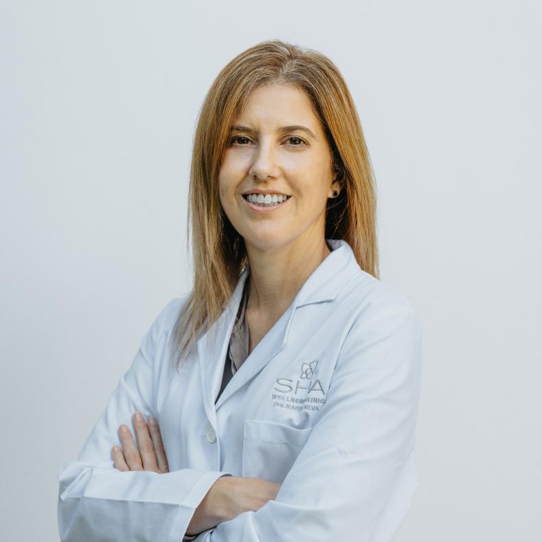 الدكتورة Mariel Silva، مديرة الخدمات الطبية واختصاصية الشيخوخة الصحية في SHA Spain