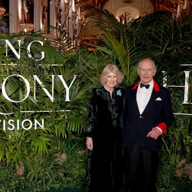 الملك تشارلز والملكة كاميلا