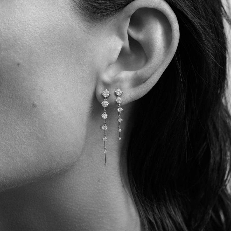 أقراط متدلية تناسب إطلالتك الرمضانية في المساء 