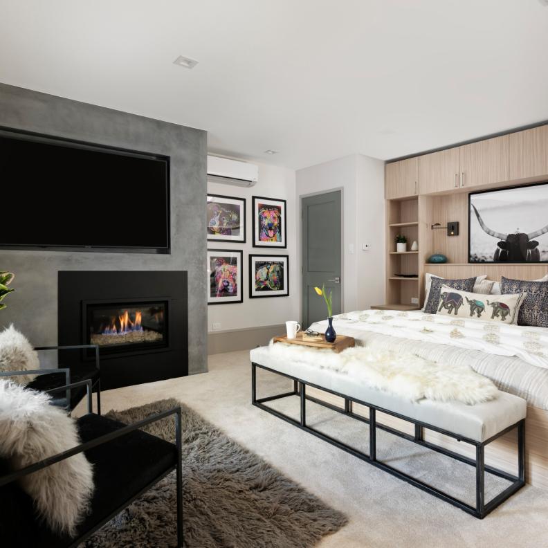 تلعب التفاصيل الصغيرة دورًا محوريًا في الشعور بالراحة في غرفة النوم