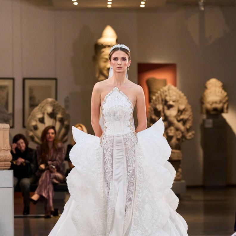 فستان زفاف منال عجاج لربيع وصيف 2026