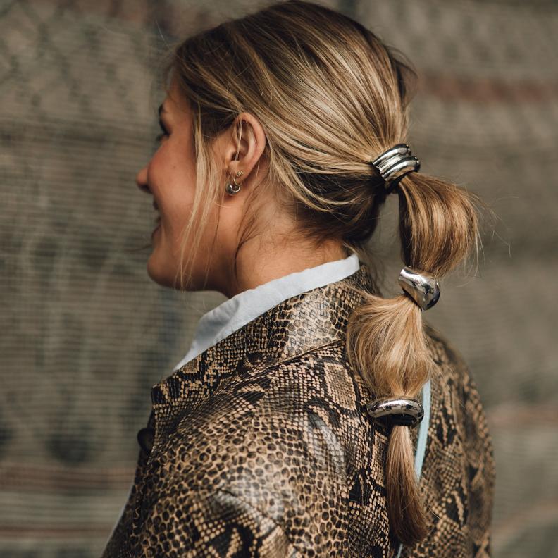 تسريحات شعر ذيل الحصان العصرية