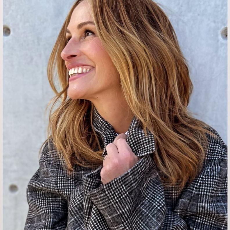 صورة لجوليا روبرت من حسابها على إنستاغرام