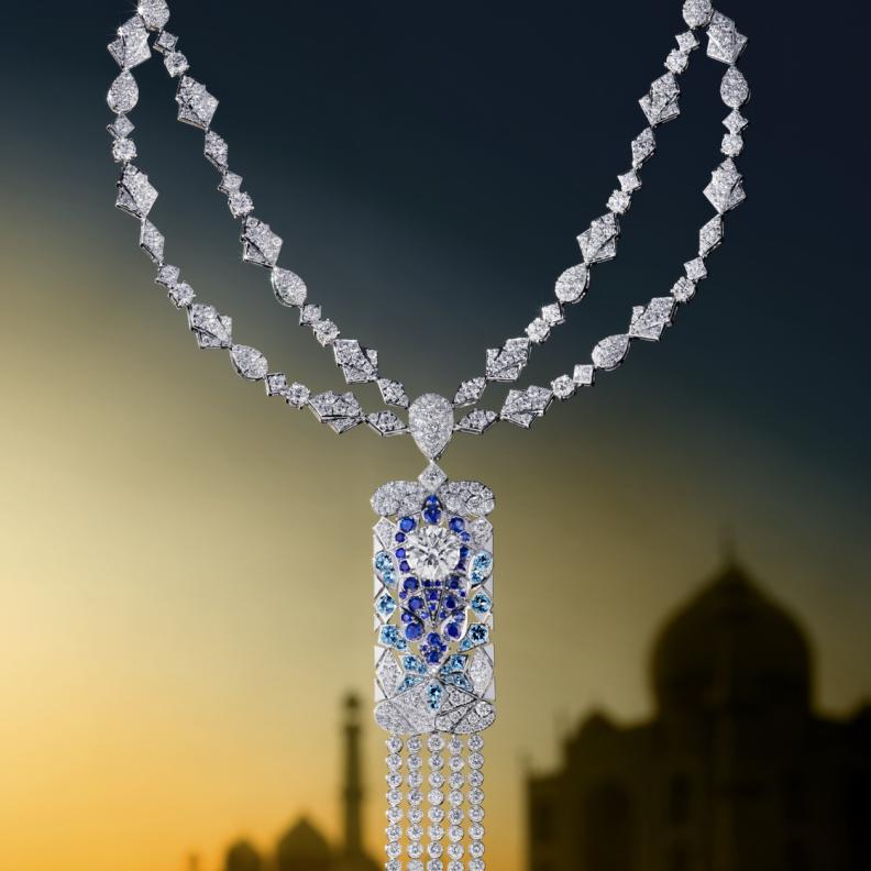 Illuminated Taj Mahal