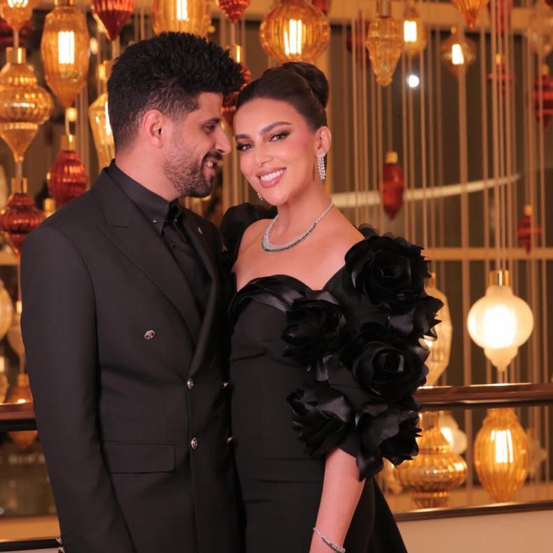 الصورة التي نشرها حمدي الميرغني في عيد الحب