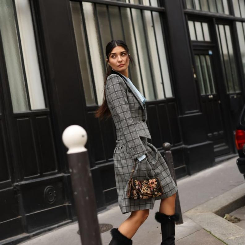 توبا في عرض ‏Valentino