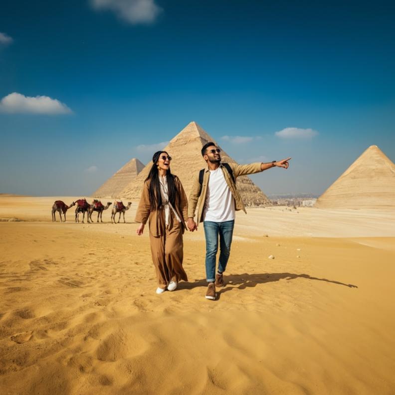 رحلات شهر العسل.. القاهرة 