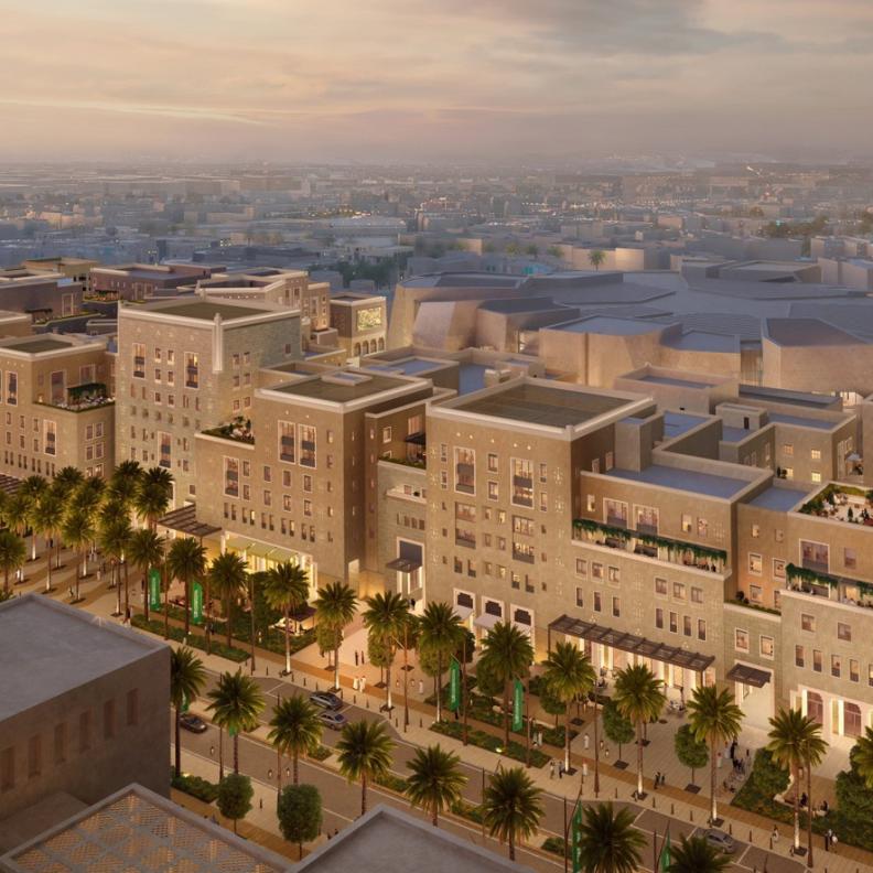 "الجادة الكبرى" في الدرعية… شريان حضري جديد يجمع الفخامة بالهوية