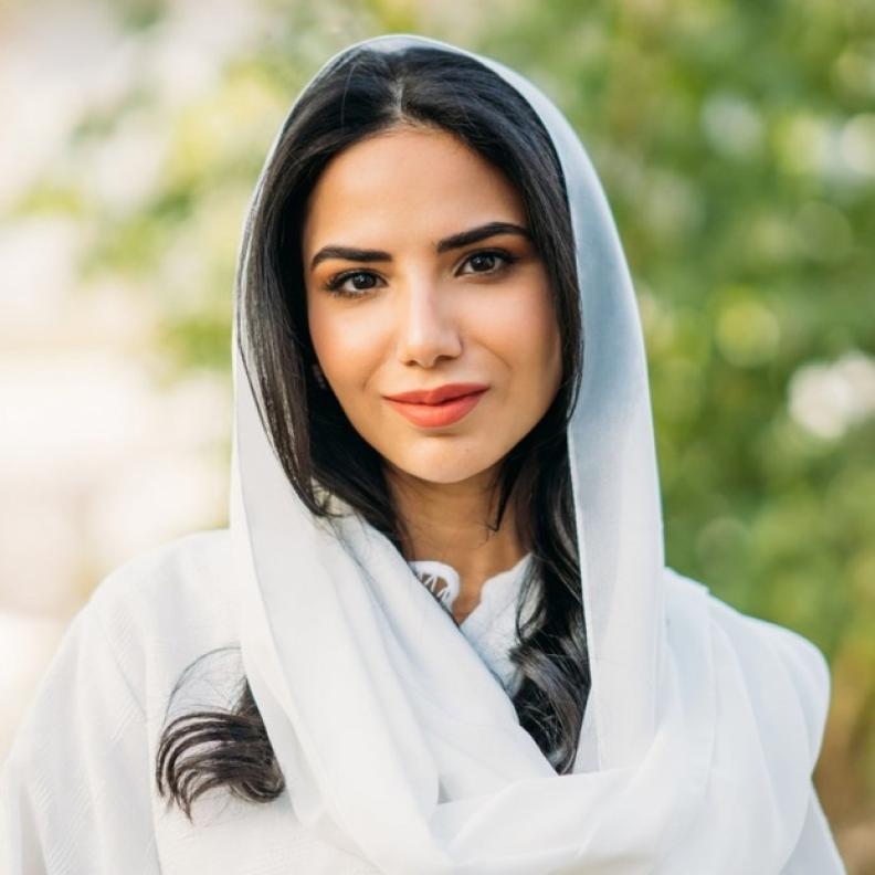 مها الجعويني الصورة خاصة بمجلة هي من تصوير عبدالله المشرف