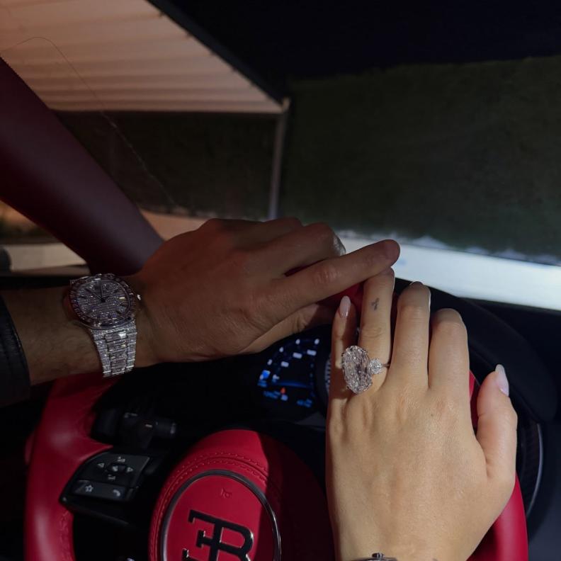 جورجينا رودريغيز وكريستيانو رونالدو