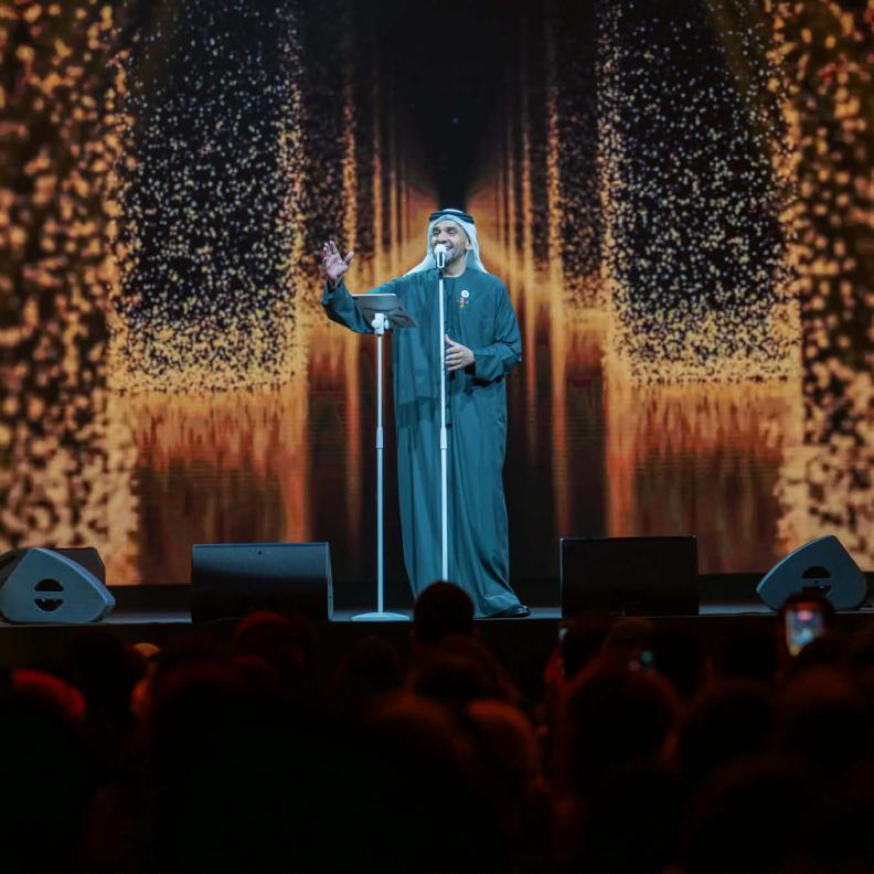 حسين الجسمي في حفل عيد الفطر 2026