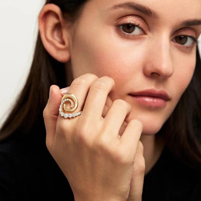 خاتم الماس من  Melissa Kaye