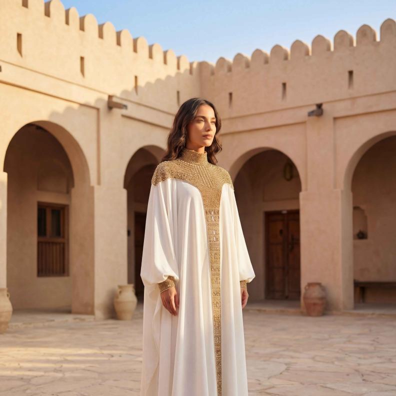 قفطان عروس من دار خالد ومروان