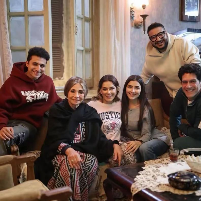 نجوم مسلسل "الست موناليزا"