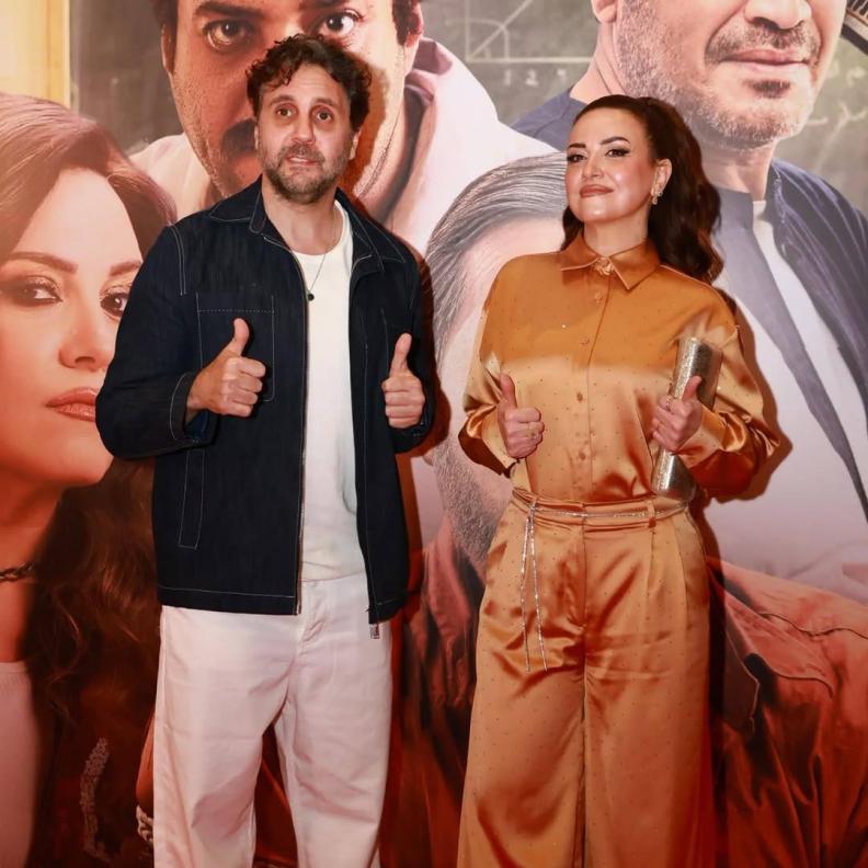 هشام ماجد وريهام عبد الغفور