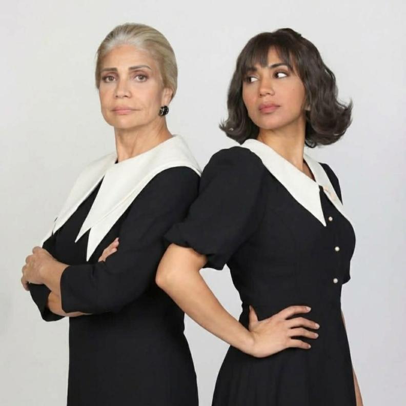 لبنى عبد العزيز وسوسن بدر