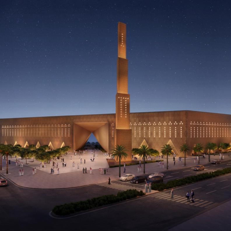 الجامع الكبير في الدرعية.. تحفة معمارية تجمع بين التراث النجدي والرؤية المعاصرة