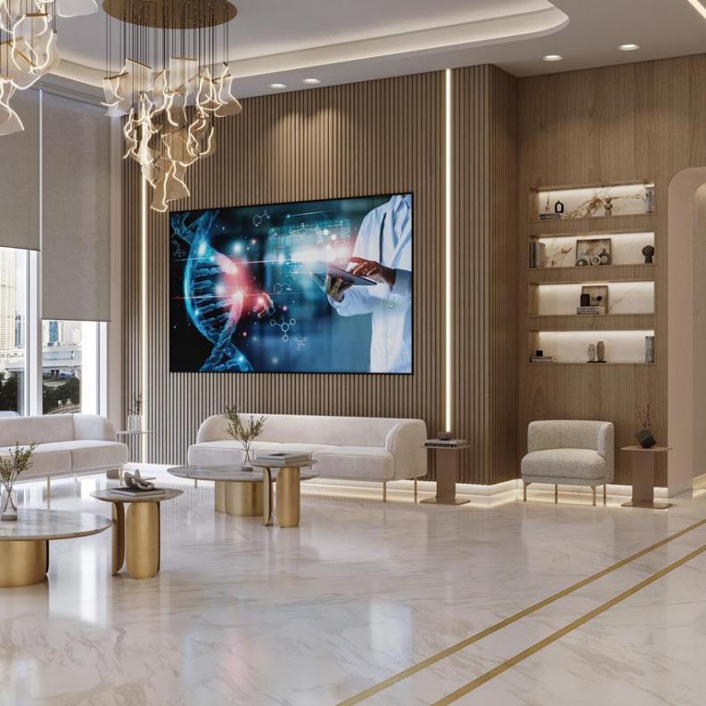 عيادة Grand European Clinic، وجهة جديدة لا مثيل لها للفخامة الطبية في قلب مدينة الحبتور