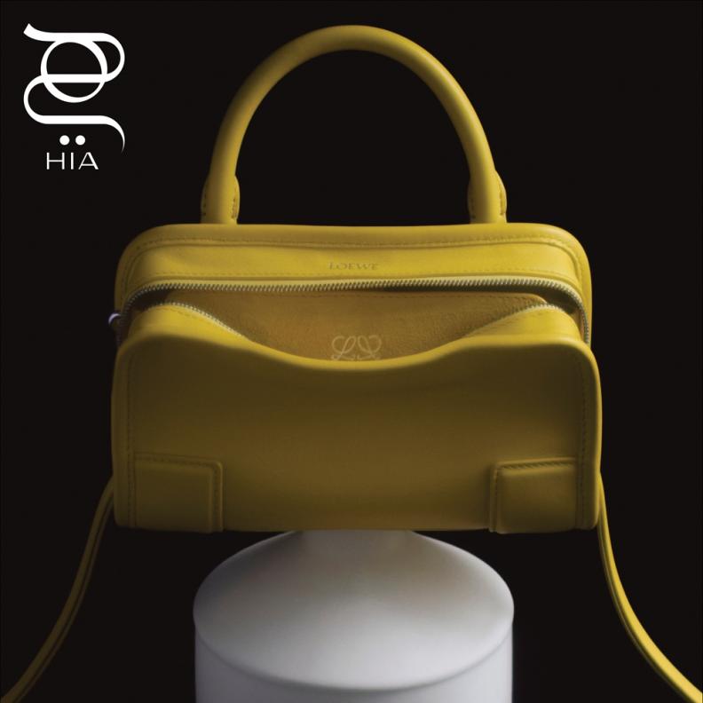 حقائب LOEWE بيان لوني استثنائي في جلسة تصويرية خاصة بـ"هي" 