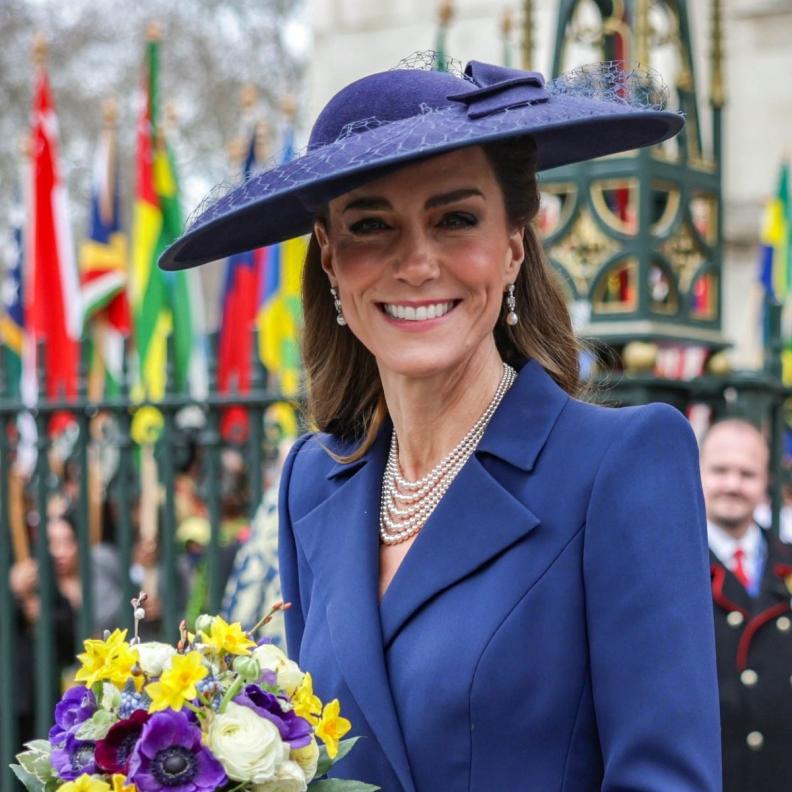 إطلالة كيت ميدلتون تلخص تاريخ العرش في يوم الكومنولث