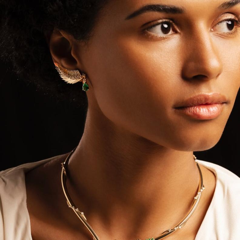 شجرة النخيل من Nadine Jewelry مجوهرات نادين