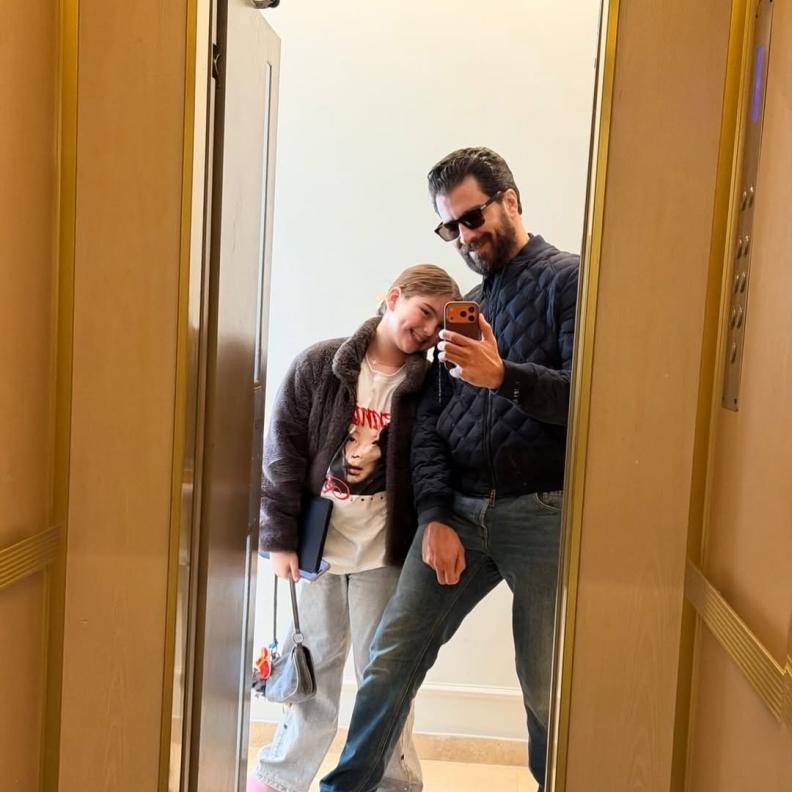 معتصم النهار وابنته