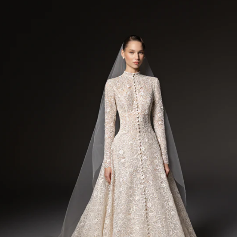 فستان زفاف لخريف 2026 من جورج حبيقة