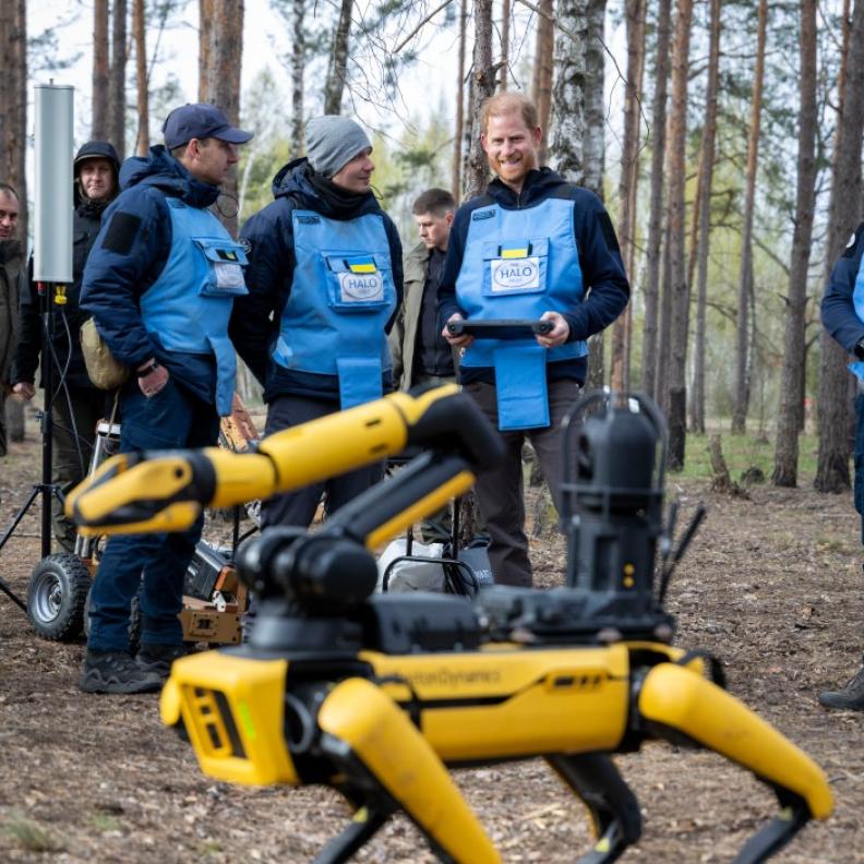 الأمير هاري في أوكرانيا