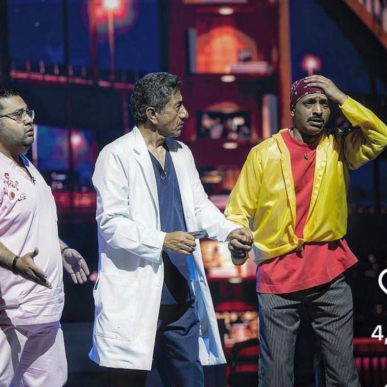 ناصر القصبي في مسرحية الشنطة