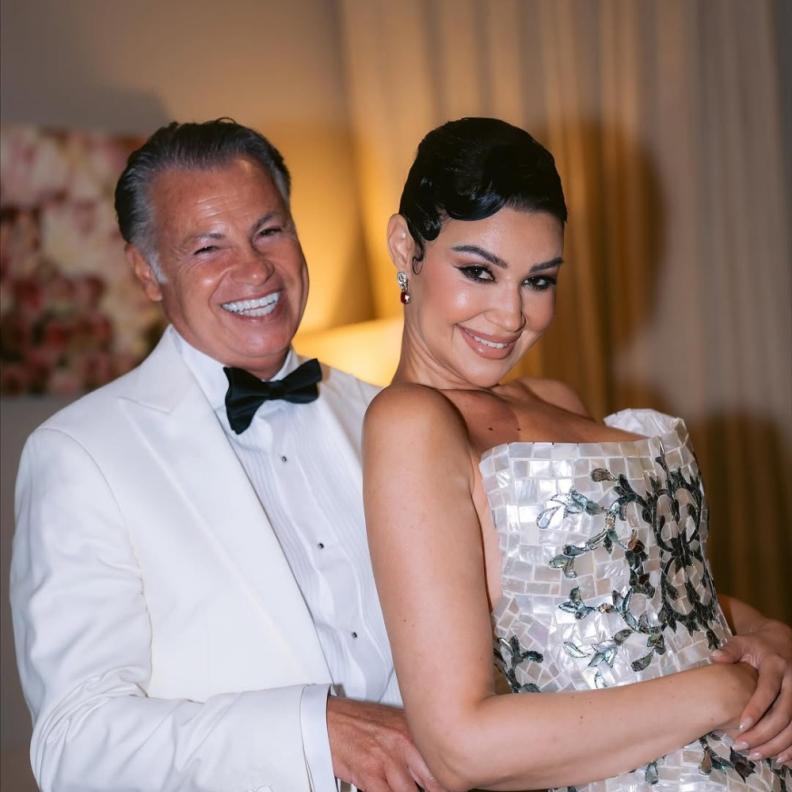 أروى جودة وزوجها