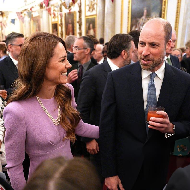 شاهدي عفوية كيت ميدلتون والأمير ويليام